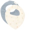 Set van 2 bandana's - Forest treasures/denim blue